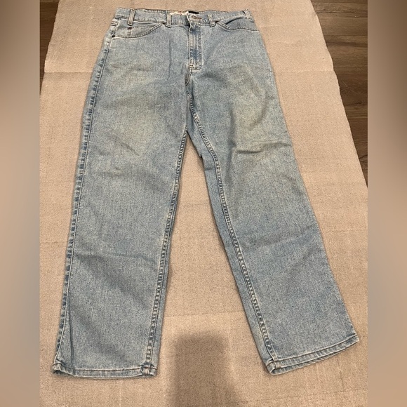 Levi's Other - [W34L29]VTG Levi Strauss Signature Flex Denim Light Wash Taper Jeans Classic
